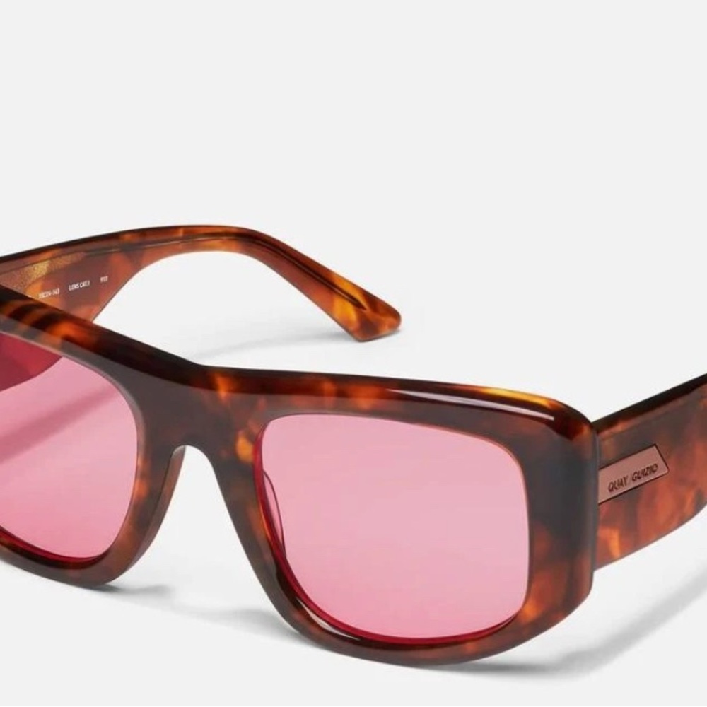Quay Uniform  Australia Tortoise and Pink Sunglasses
